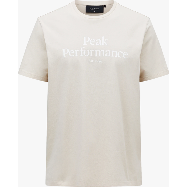 Peak Performance Original Tee T-shirt Herr Storlek S Färg beige