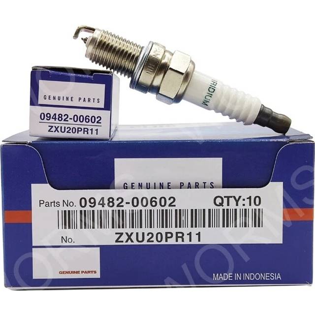 4pcs 09482-00602 ZXU20PR11 Iridium Spark Plug For Suzuki Celerio Alto Splash Hatchback Swift IV K10B K12B 2010-2020