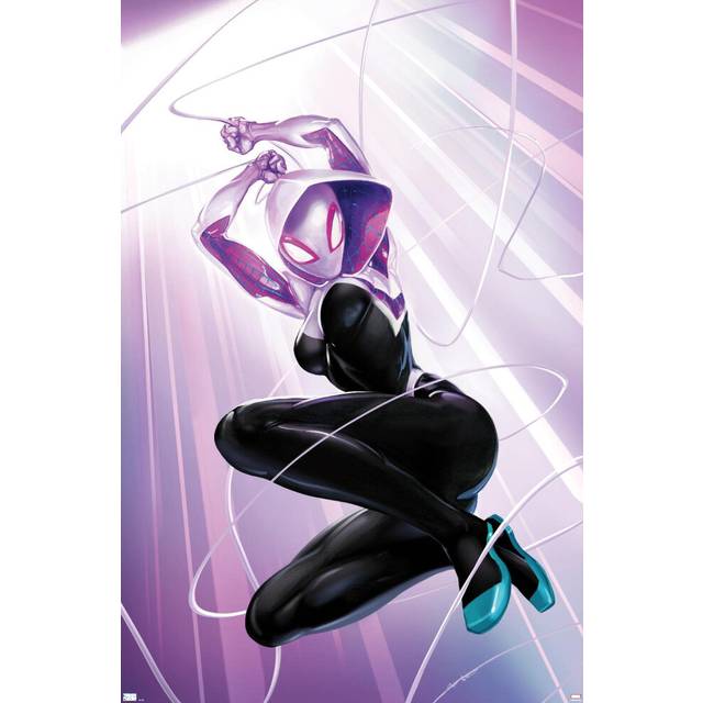 "Trends International Marvel Comics - Ghost Spider - Ghost Spider #1 Wall Poster  14.72"""""""" x 22.37""""""""  Premium Unframed Version"