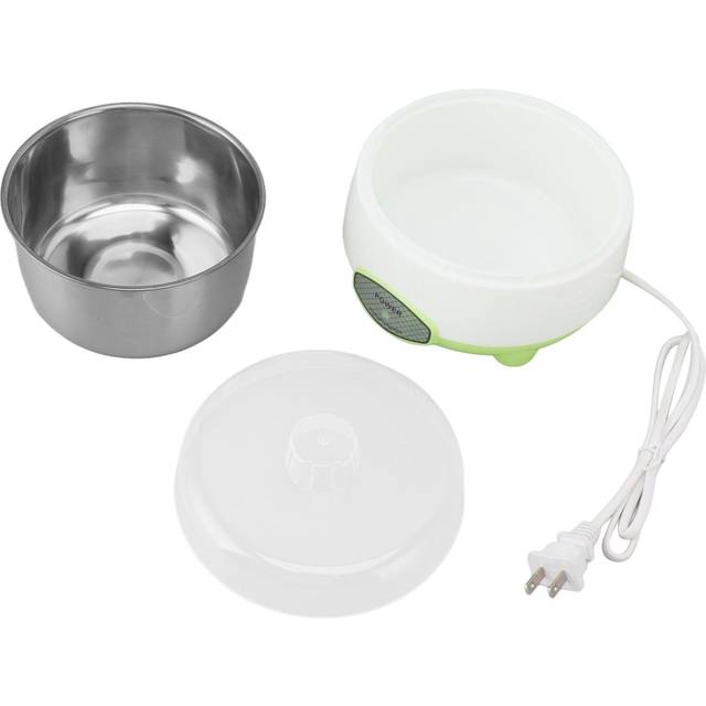 Compact Yogurt Maker Machine Stainless Steel Container Yogurt Maker for Homemade DIY Yogurt Green