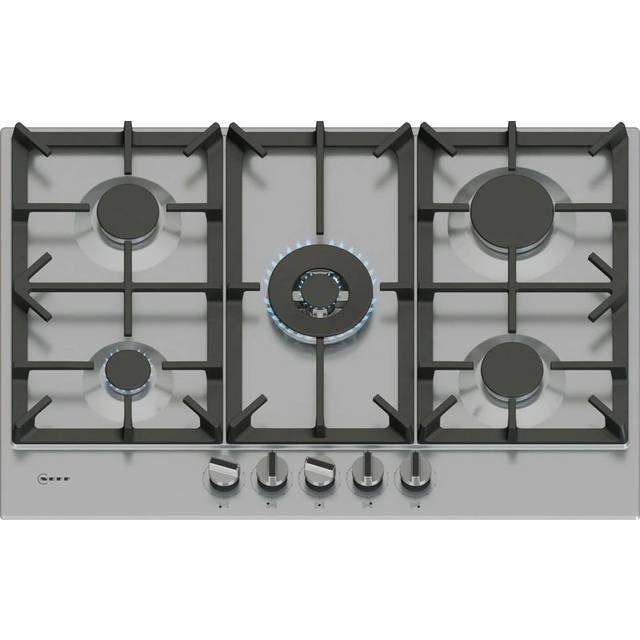 Neff T27CIQ8N0 75cm Gas Hob - Stainless Steel