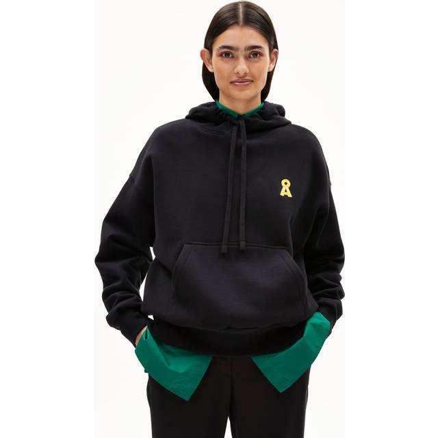 Women's hooded sweatshirt ARMEDANGELS Iconic Å Francisaraa - Noir