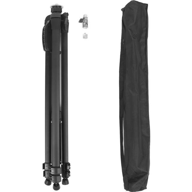 2 Meter Level Tripod with Bubble 360 Degree Rotating Aluminum Camera Support Stand with Slope and