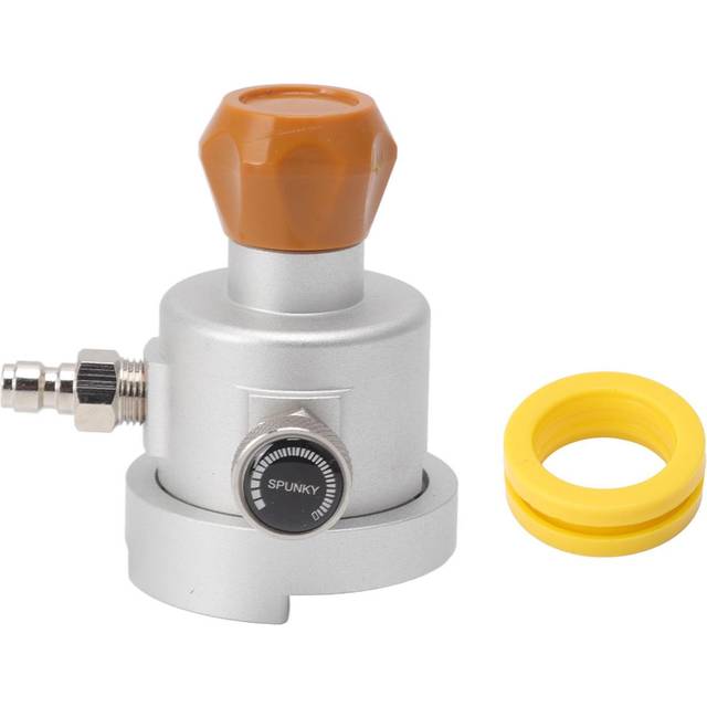 Soda Refill Adapter Aluminium Rubber With Air Release Switch and Male Connector Soda Quick