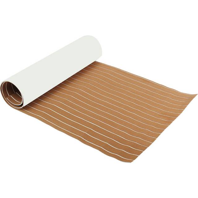 240cm x 90cm x 6mm EVA Foam Boat Flooring Mat Marine Decking Sheet Yacht Brown