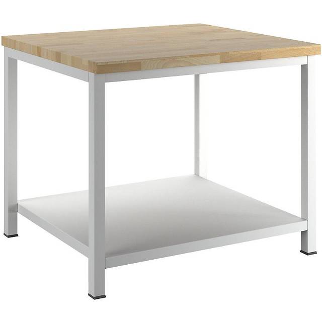 RAU 1 sheet steel shelf, 1 sheet steel shelf, depth 900 mm, width 1000 mm - light grey RAL 7035