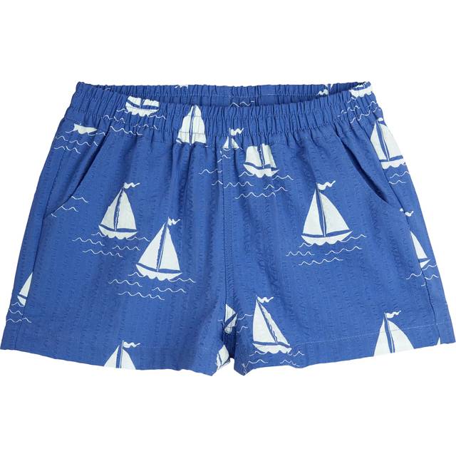Mini Rodini, Shorts, unisex, Blue, 3 Y, Blue Sailing Boats AOP Shorts