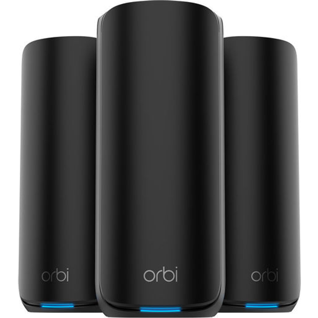 NETGEAR Orbi 870 Tri-band (2.4 GHz / 5 GHz / 6 GHz) Wi-Fi 7 (802.11be) Black 4 Internal