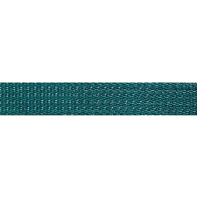 Berisfords 10mm Textured Metallic Ribbon - Emerald - per metre