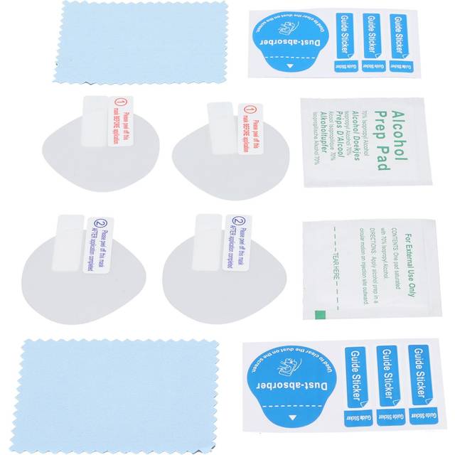 4pcs Lens Protective Film Cover Scratch Proof Dust Proof VR Screen Protectors for Oculus Quest 2