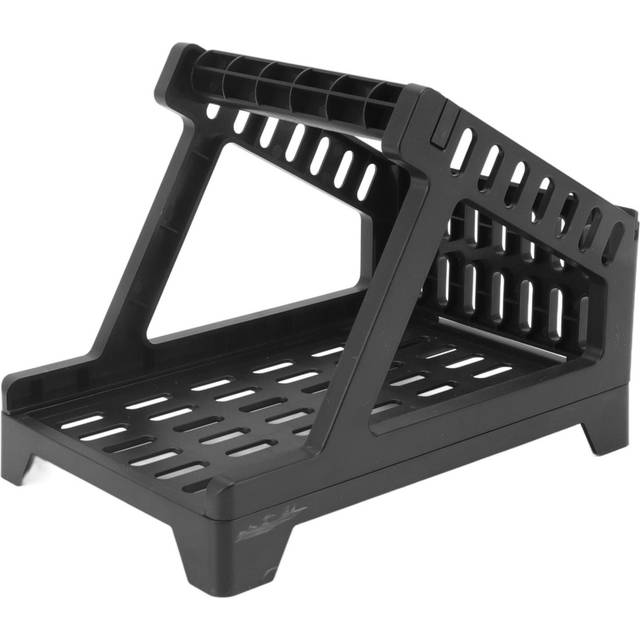 Barcode Printer Stand Save Space Lightweight Convenient Mini Printer Stand for General Labeling black