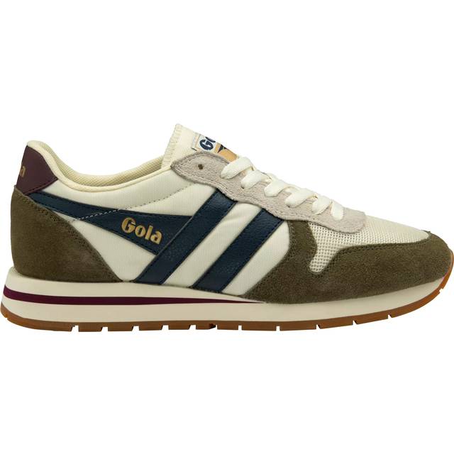 (9) Gola Daytona Mens Casual Trainers in Off White Navy
