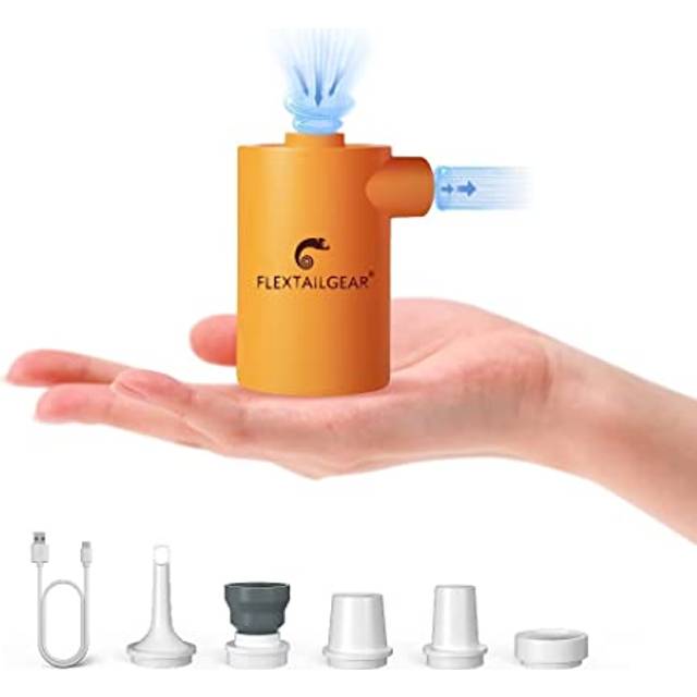 MAX PUMP 2020 Portable Air Pump with 3600mAH Battery USB Rechargeable Air PumpQuick Inflate Deflate for Air Mattress Pool Toys etc