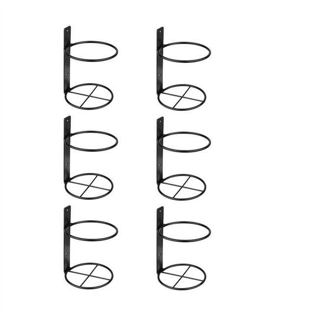 6 Pack Wall Mounted Wine Rack, for Storage Theme Decor