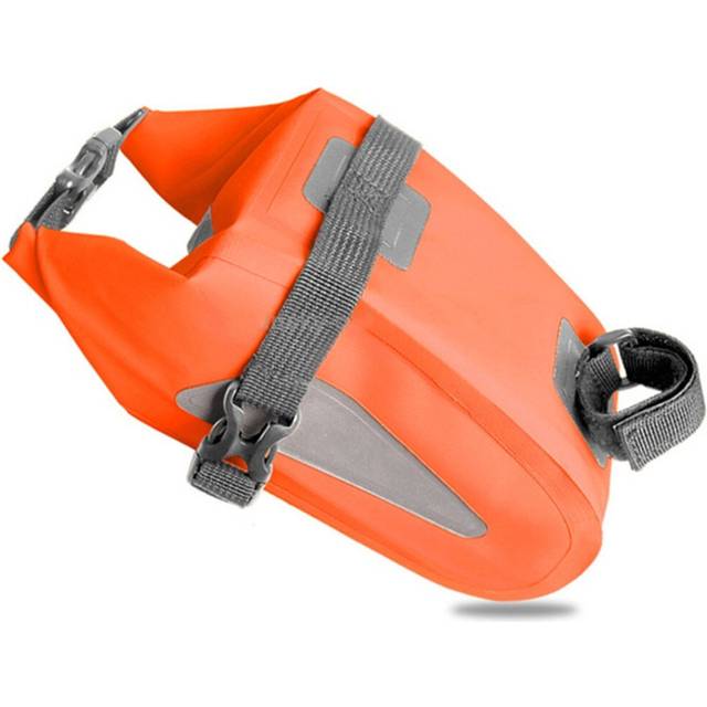 Outdoor Waterproof Multi-functional PVC Bag Tool Bag for Bicycle(Orange)