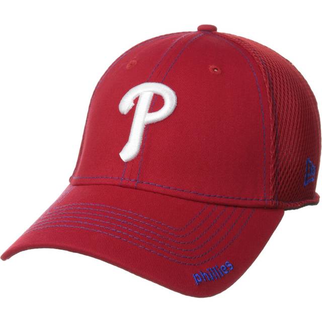 MLB Philadelphia Phillies NEO 39Thirty Stretch Fit Cap  Large/X-Large  Red