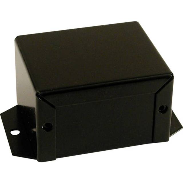Hammond 1411FBNBK Utility Metal Flanged Case 127x76x56mm Aluminium...