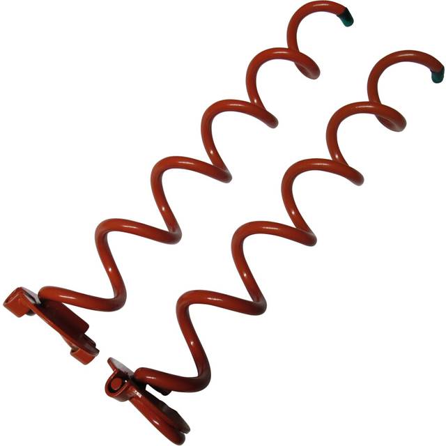 (Green) Spiral Ground Anchor Stakes x2 (Tie Down Camping)