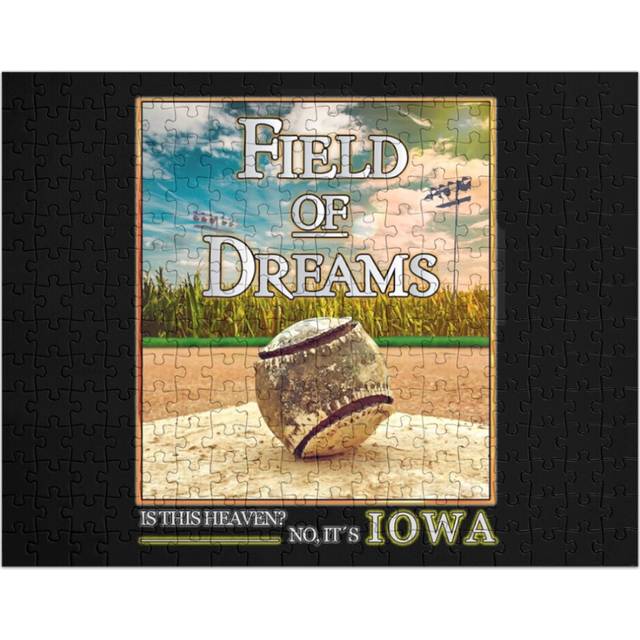 (Vintage Music Field Of Dreams Poster Gift Music Fans=8053) Jigsaw Puzzle Wooden 300-Piece for Adults Kids Seniors- Home Decor Family Activity Game Wa