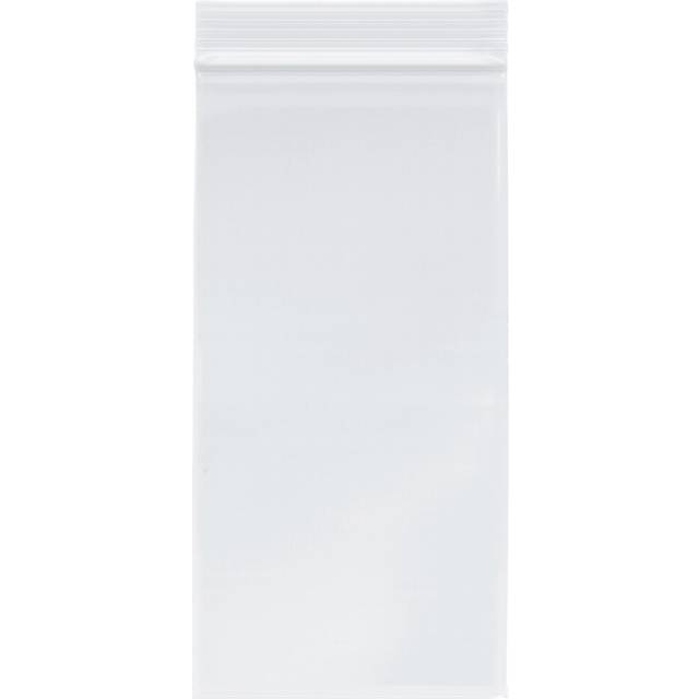 "Plymor 4"""""""""""""""" x 8"""""""""""""""" (Pack of 100)  4 Mil Heavy Duty Zipper Reclosable Plastic Bags"