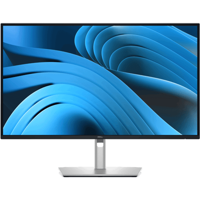 Dell Pro 27 Plus 4K USB-C Hub Monitor P2725QE - LED-skärm - 27" - 3840 x 2160 4K @ 100 Hz - IPS - 350 cd/m² - 1500:1 - 5 ms - HDMI, DisplayPort, USB-C - BTO - med 3 års grundläggande maskinvaruservice med avancerat byte efter fjärrdiagnos