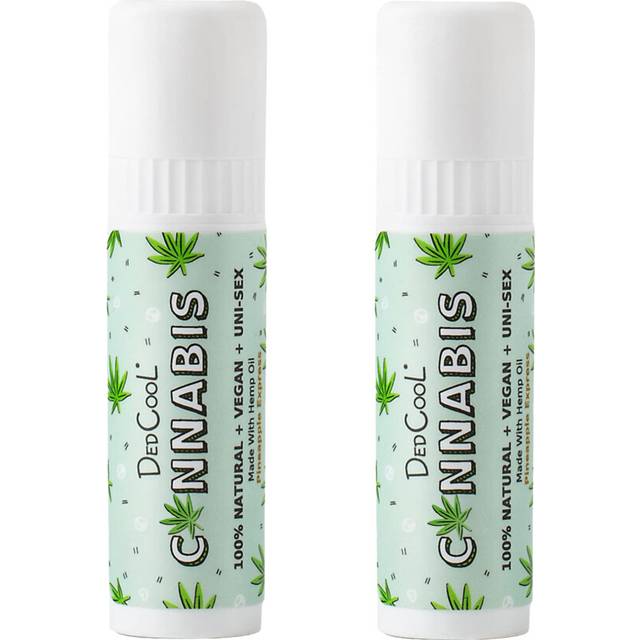 DedCool - Jumbo Vegan Lip Balm Stick | Clean  Non-Toxic Fragrance For All (Pineapple Express  2 Pack)