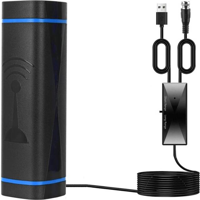 1200+ Miles TV Antenna, HD Digital Antenna with Signal Booster