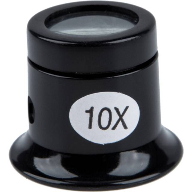 Tlily - Watch Eyes Loupe 10X Jeweller Optical Glass Magnifier Magnifying Len Tool