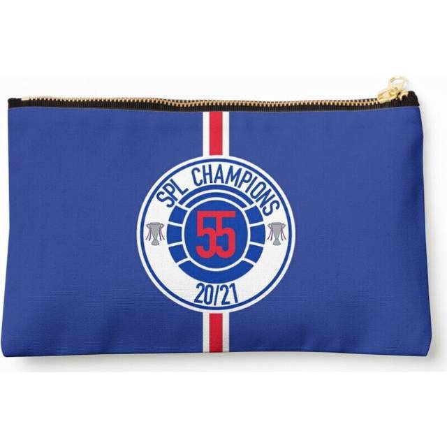 Makeup Bag Rangers Fc Champions Mock Badge design  Cosmetic Organizer Tyvek Paper Bags Zipper Pouch