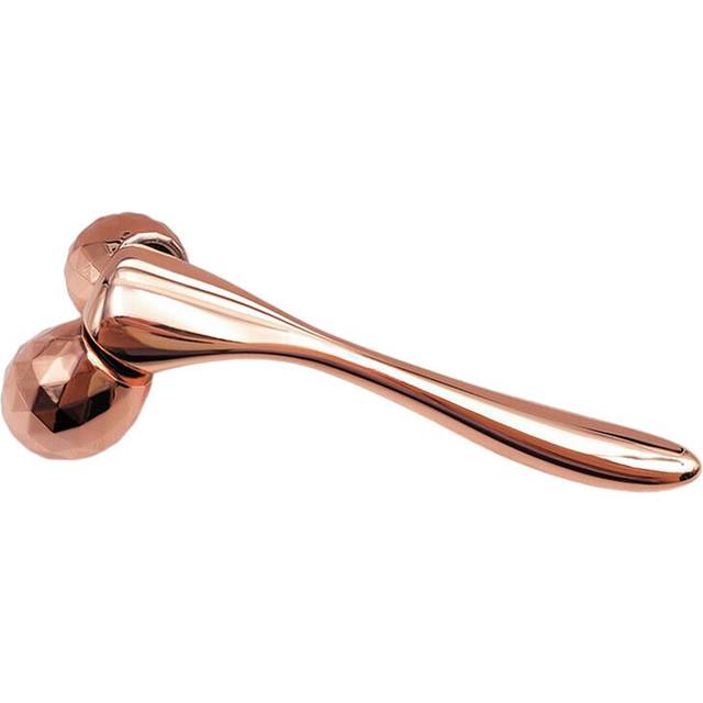 (a-Rose gold) New 3D Roller Massager Handheld Beauty Skin Care Face Slimming Instrument Portable V Face Lift Import Face Massage Wholesale