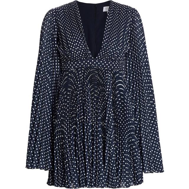 Michael Kors Collection Georgette Silk-Blend Mini Dress