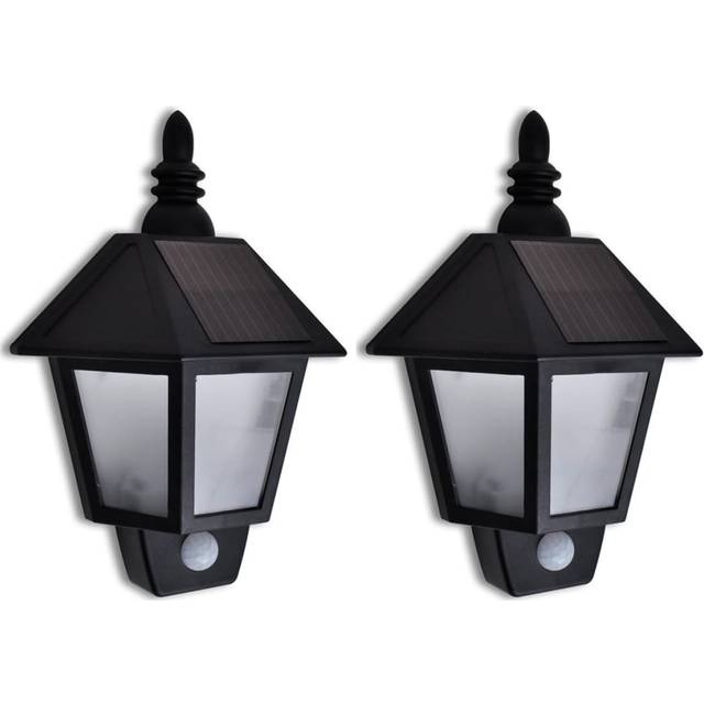 Dakota Fields Security Light 3 Light Outdoor Wall Lanterns 27.5cm H X 20cm W X 9.5cm D