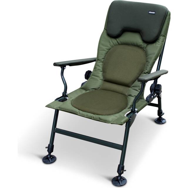 Abode 3D Mesh Padded Carp Fishing Camping Armchair Recliner  Chair