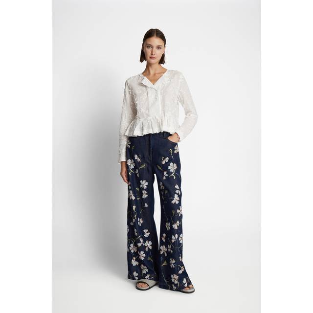 Floral Peplum Top