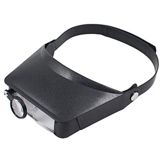 Headband Magnifier with 3 Lenses, Magnifying Glass 1.5X/3X/9.5X/11X