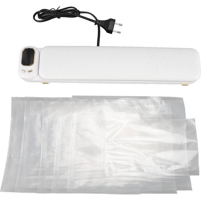 Food Vacuum Sealer with Bags Automatic Strong Suction Leakproof Portable Food Packaging Machine for