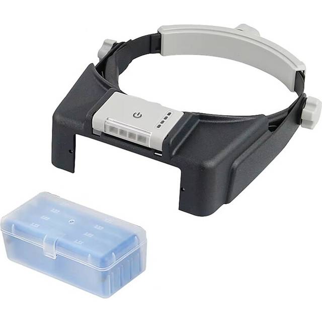 -Mount Magnifier Glasses with 4 LED Light
