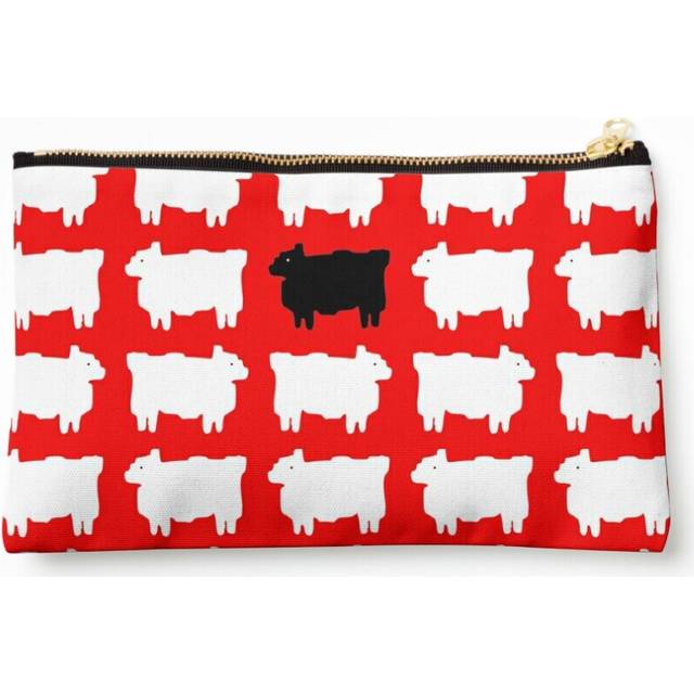 Makeup Bag Princess Diana Holiday Sheep Sweater Memorabilia Souvenir Gift Cosmetic Organizer Tyvek Paper Bags Zipper Pouch
