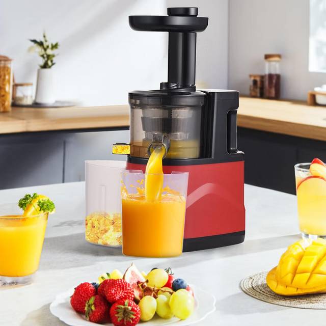 (eu Plug)juicer Machinesslow Masticating Juicer Extractor Cold Press Juicer Fi