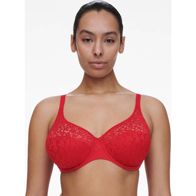Norah Full Cup Bra with Moulded Cups - Ladybird Red - 38D