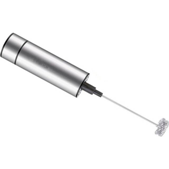 Fashion Electric Mixer Milk Frother Handheld Double Spring Whisk Head Coffee Cream Blender