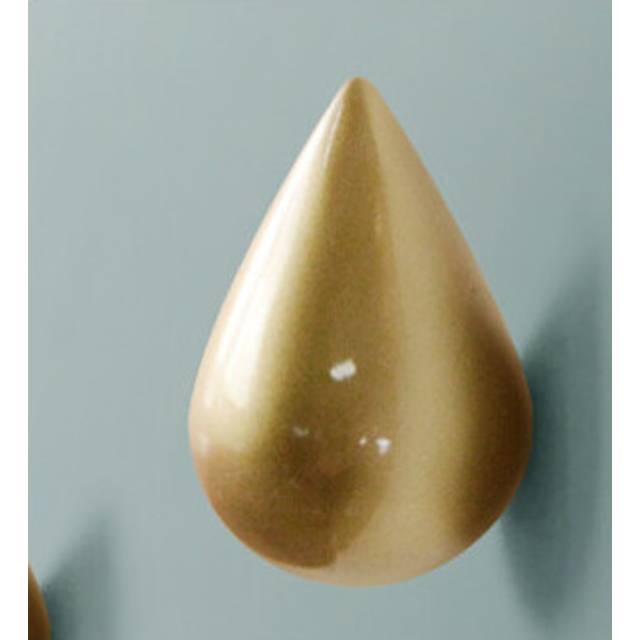 (a-Gold S(10cm??)) Minimal Modern Style Wooden Water Drop Cloth Cap Hanger Gold Wall Mounted Coat Hat Hooks Home Decor Storage High Quality Resin