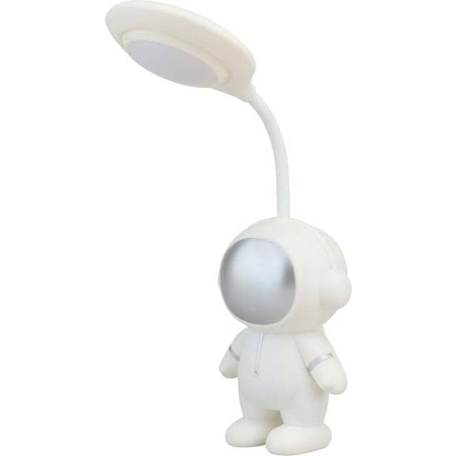 LED Desk Lamp for Kids, Cute Astronaut Eye Protection Study Lamp Night Light USB Rechargeable 360Â¡Ã£ Flexible Gooseneck Lamp for Bedroom and Office