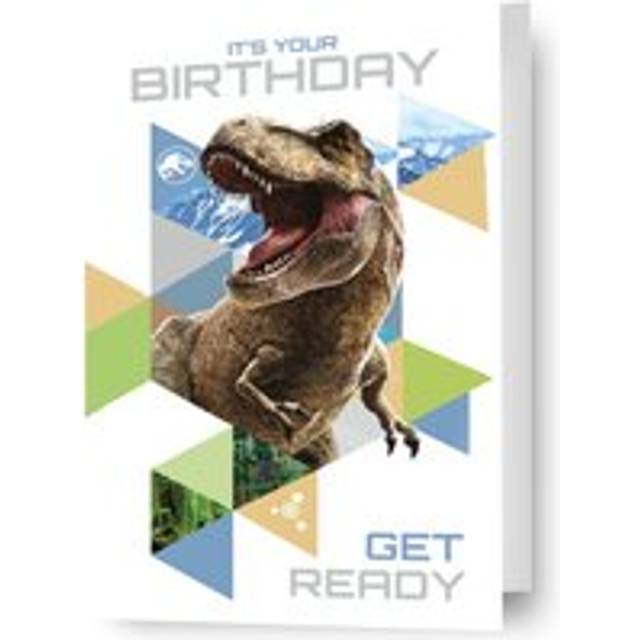 Jurassic World Dinosaur Birthday Card