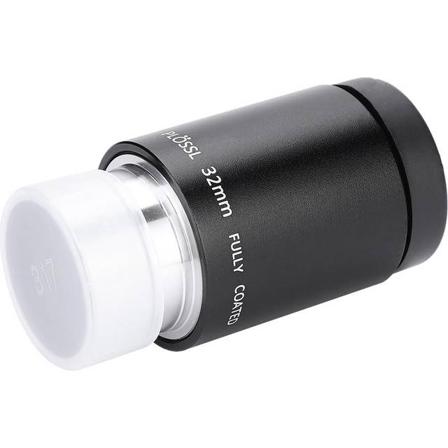 Astronomy Telescope Lens Eyepiece Plossl 32mm with 1.25  Filter Thread white