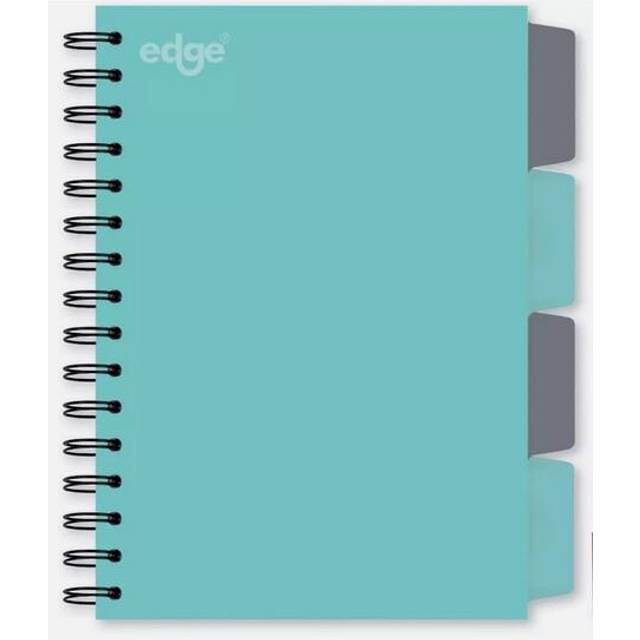 A5 Mint Green & Grey Project Notebook 4 Dividers Project Study Book