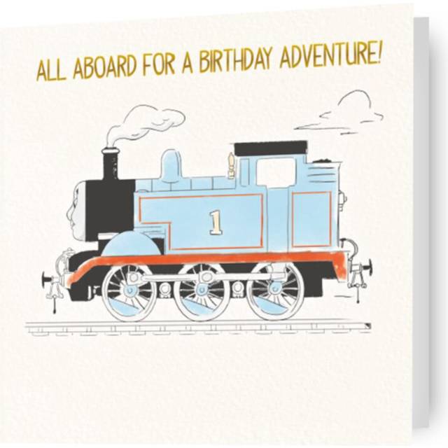 Thomas The Tank Engine Birthday Card