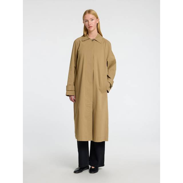 Selected FEMME - Kappa slfCorrie Long Coat - Brun