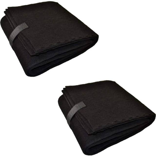 CFS - Pack of 2  Universal Cut to Fit Carbon Pre-Filter Pad Roll for Air Purifiers  Range Hood  Furnace Filters  & Air Conditioner Filters -
