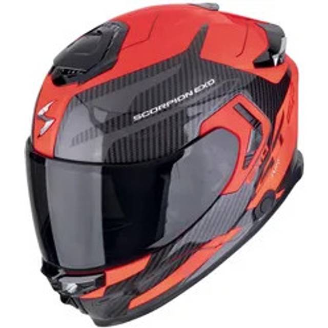 Scorpion EXO-GT SP Air Flex, full face helmet , color: Black/Grey/Neon-Red , size: XL